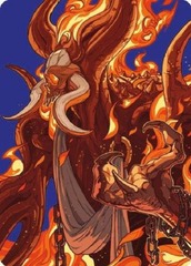Art Series (50/54) - Phlage, Titan of Fire's Fury